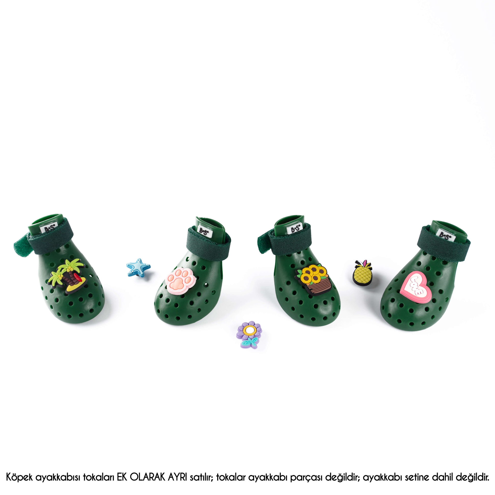 barks and scratches delikli tokalı yazlık köpek ayakkabısı sandalet