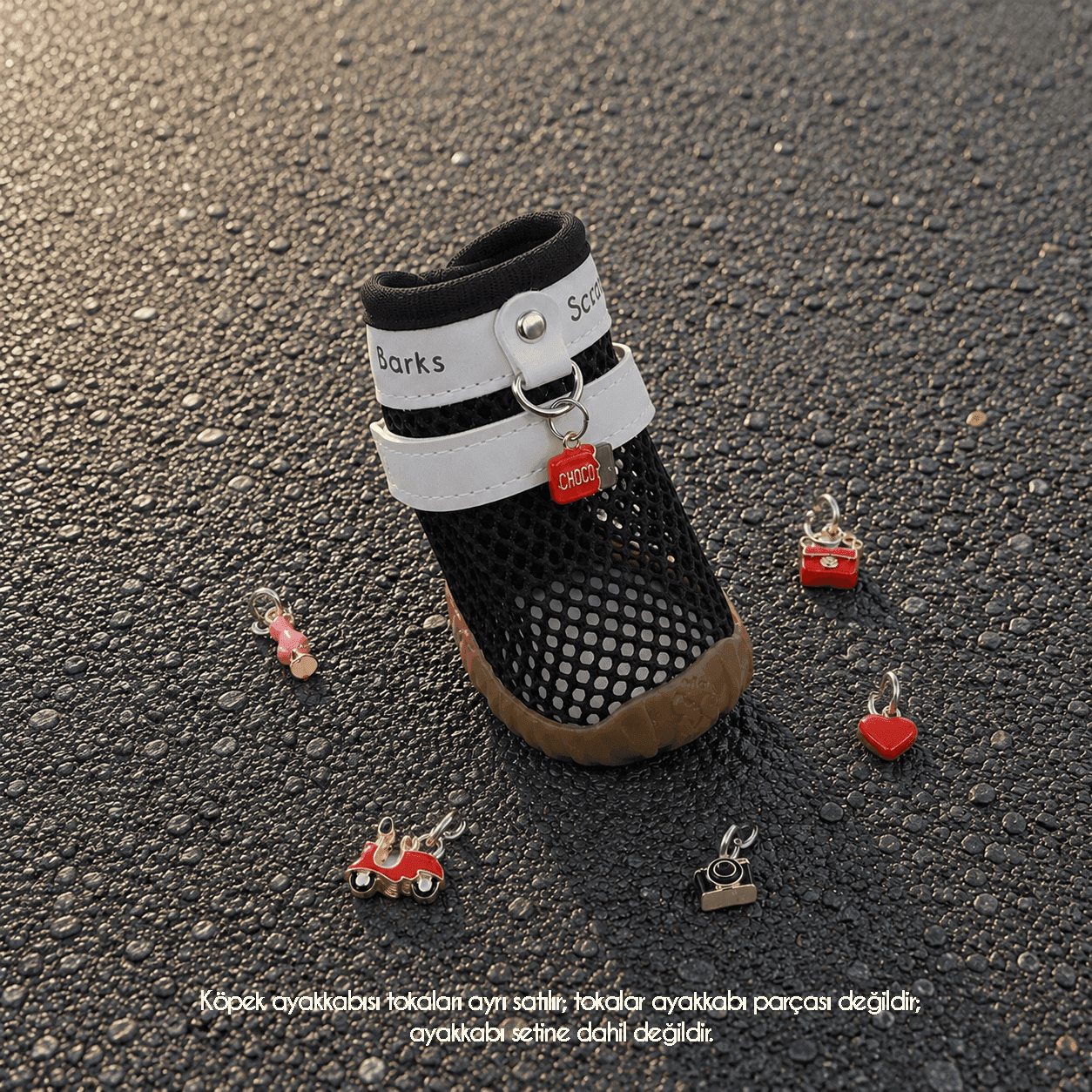 barks and scratches yazlık köpek ayakkabısı beton yanıklarından patileri korur